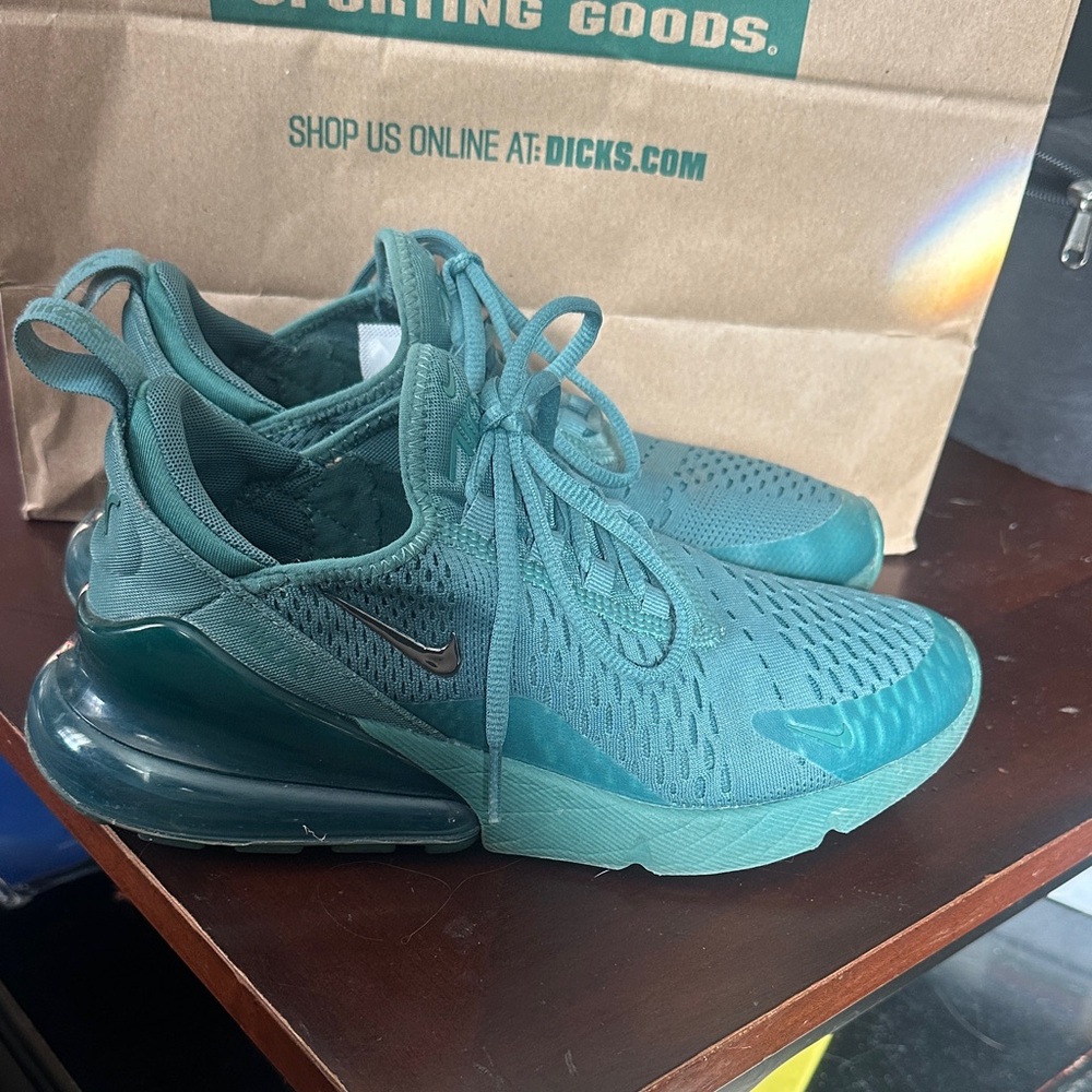 Nike Turquoise Air Max Sneakers